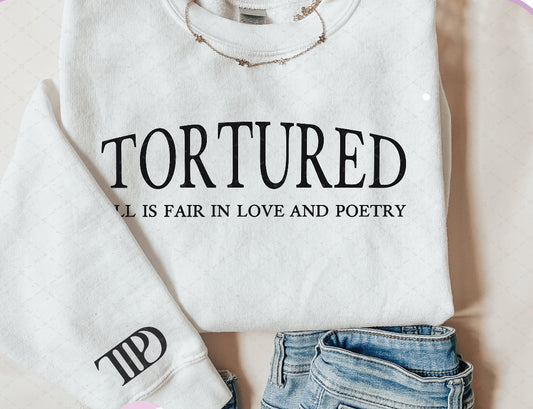 Tortured DTF Transfer Only (sleeve not included)
