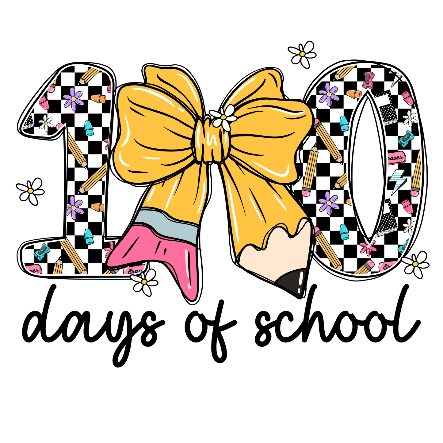 100 Pencil DTF Transfer