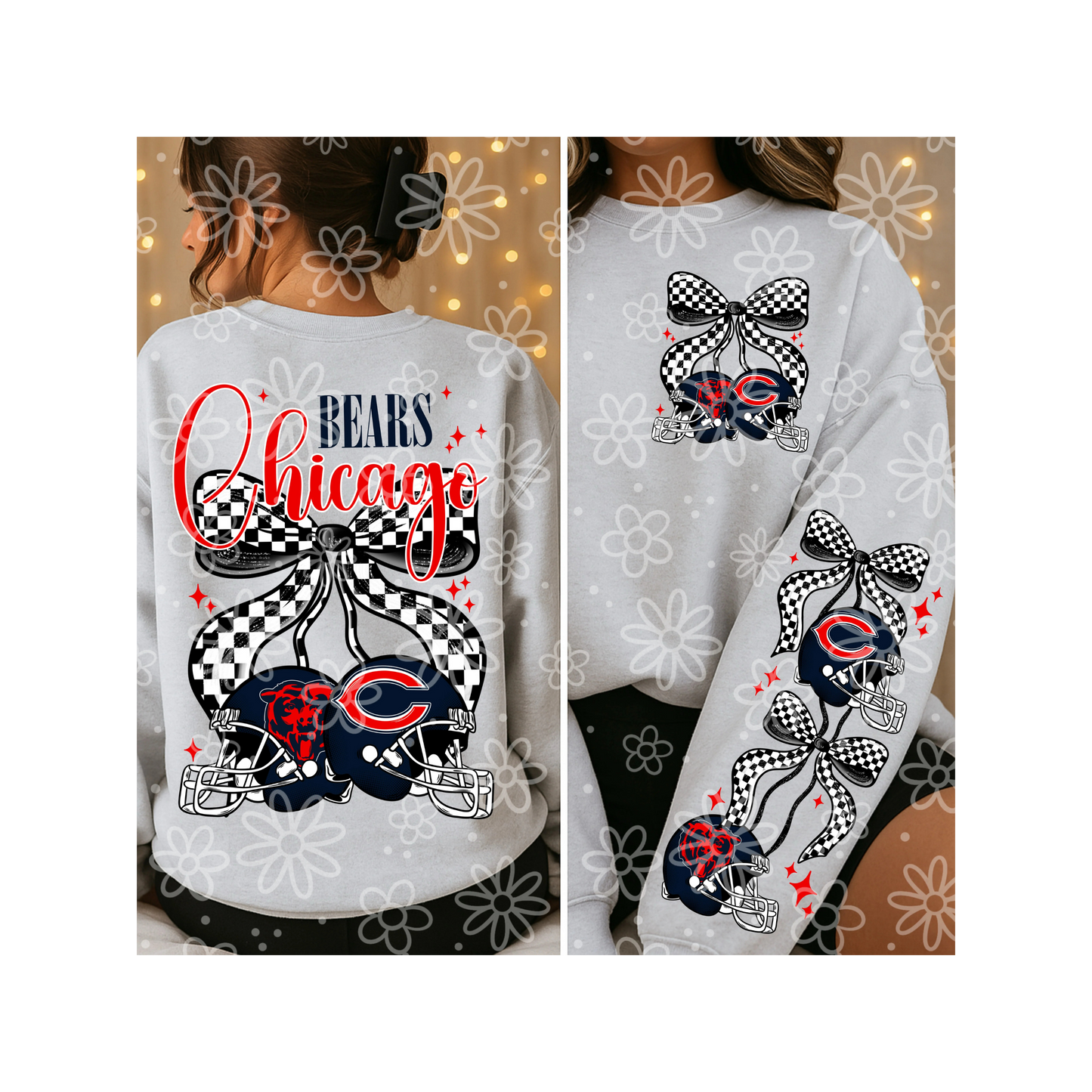 CHERRIES BEARS DTF Transfer BACK ONLY