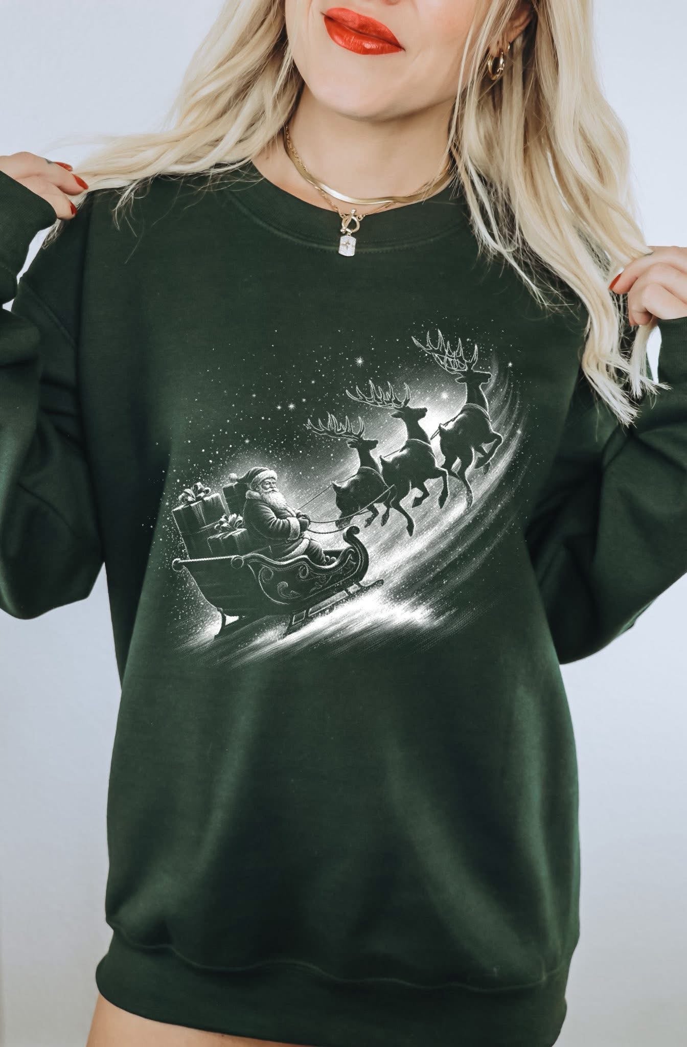 Vintage Sleigh DTF Transfer