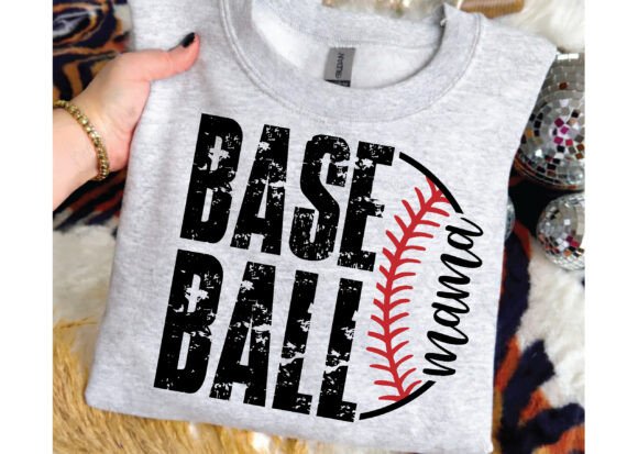 Baseball Mama DTF Transfer