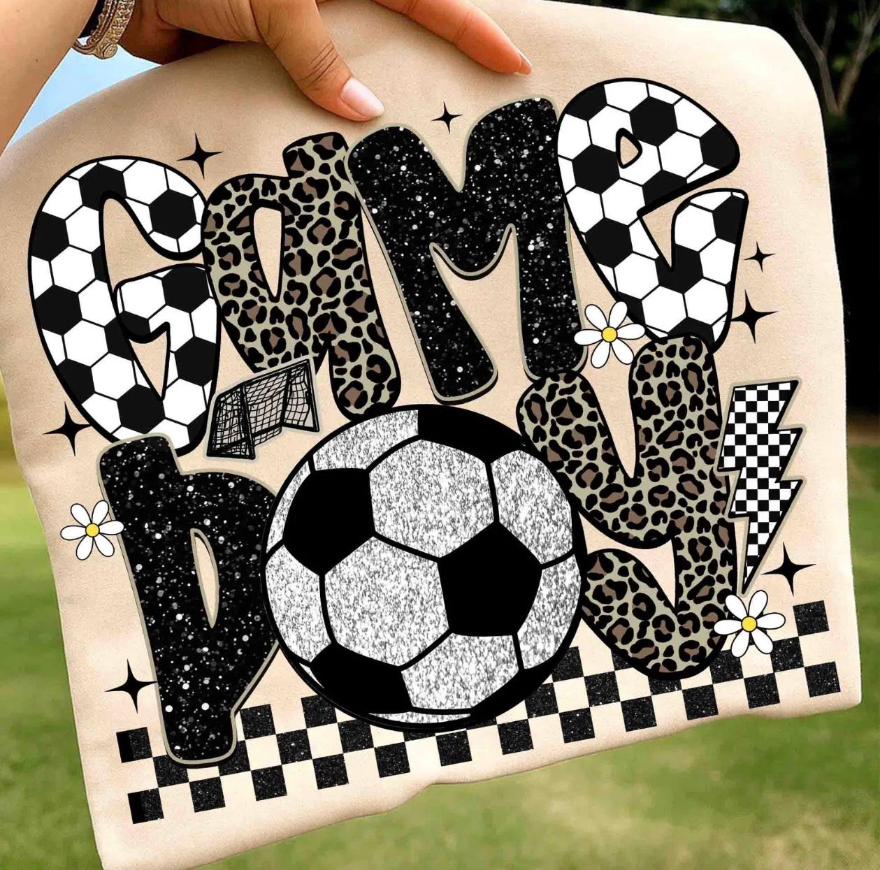 Game Day Soccer DTF Transfer