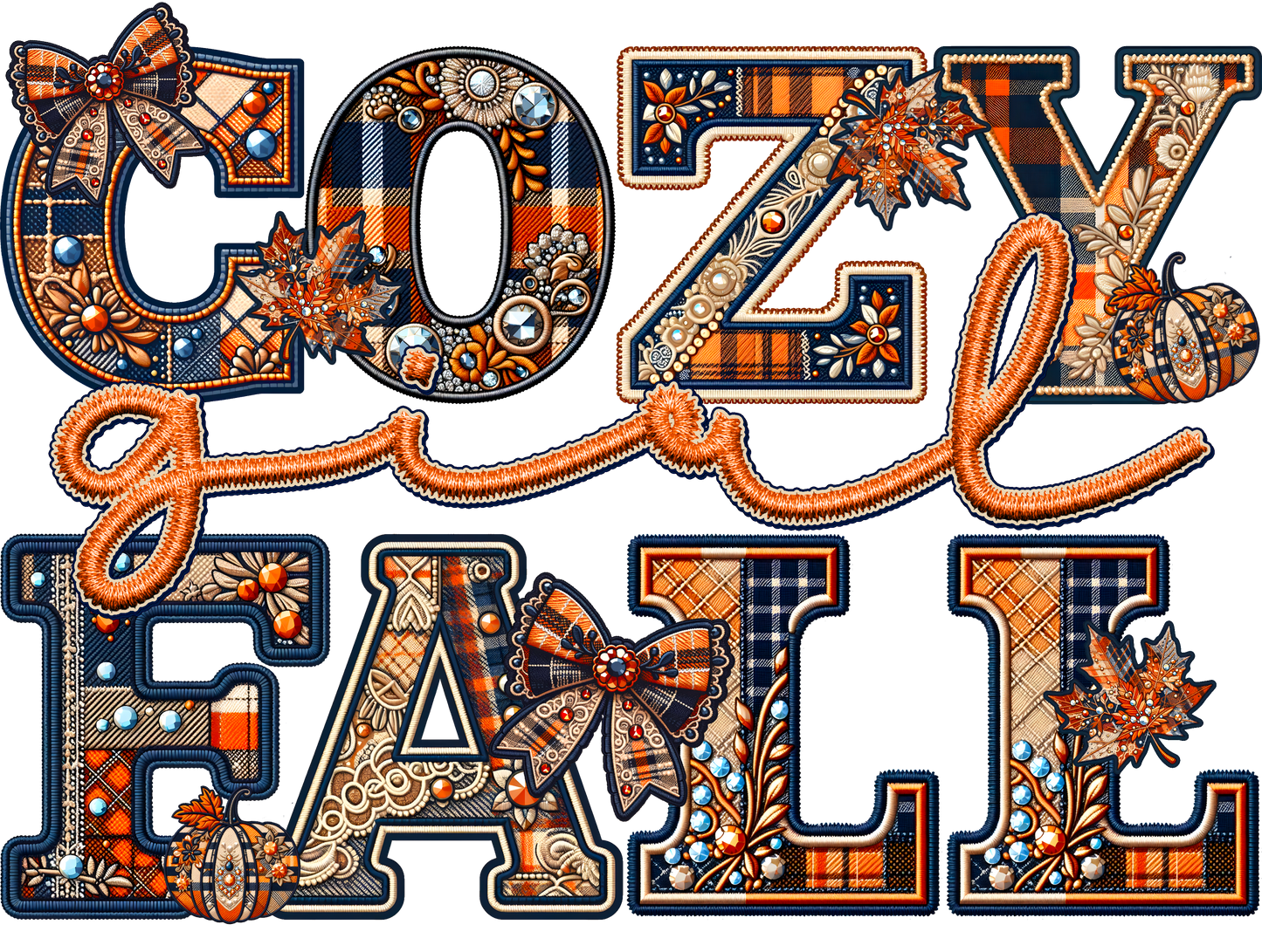 Cozy Girl Fall DTF Transfer