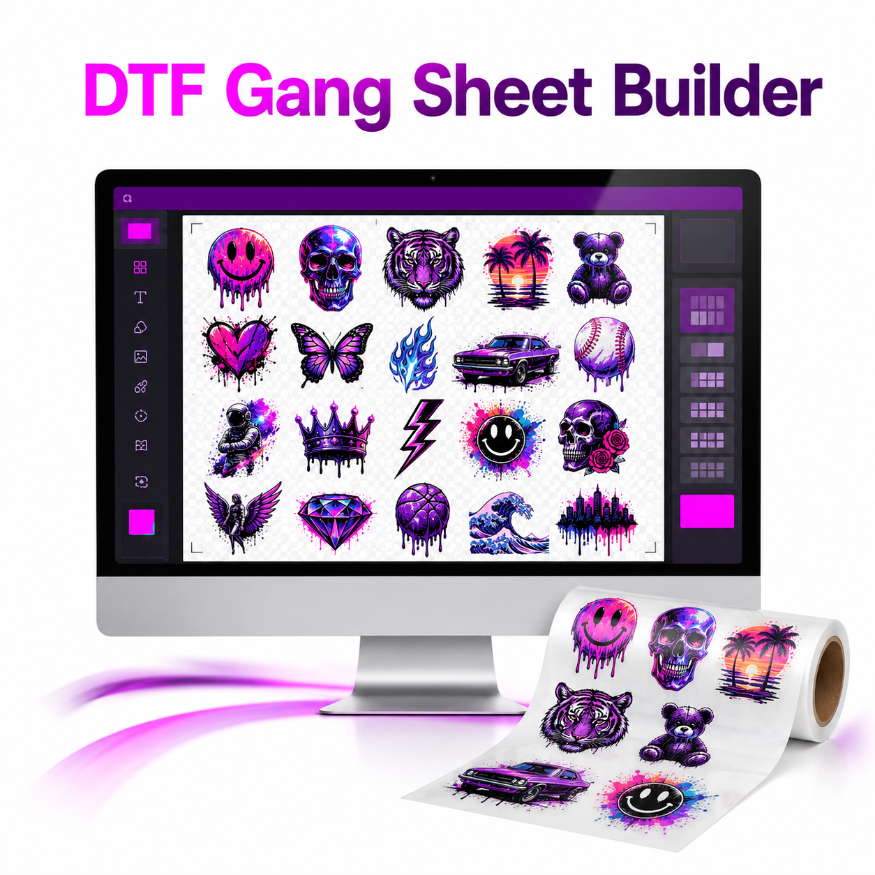 DTF Gang Sheet Builder