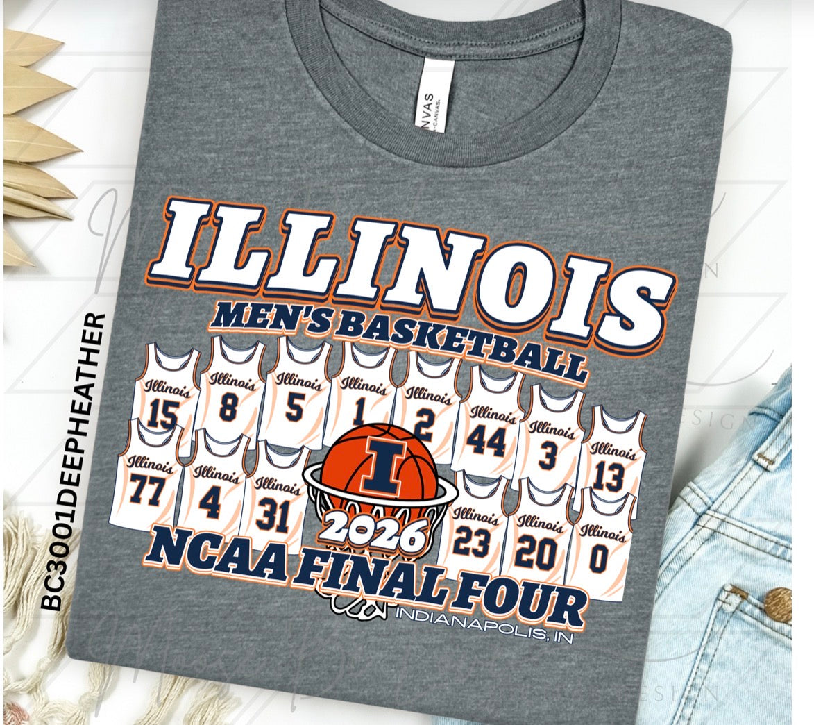 Illinois Men’s Basketball DTF Transfer