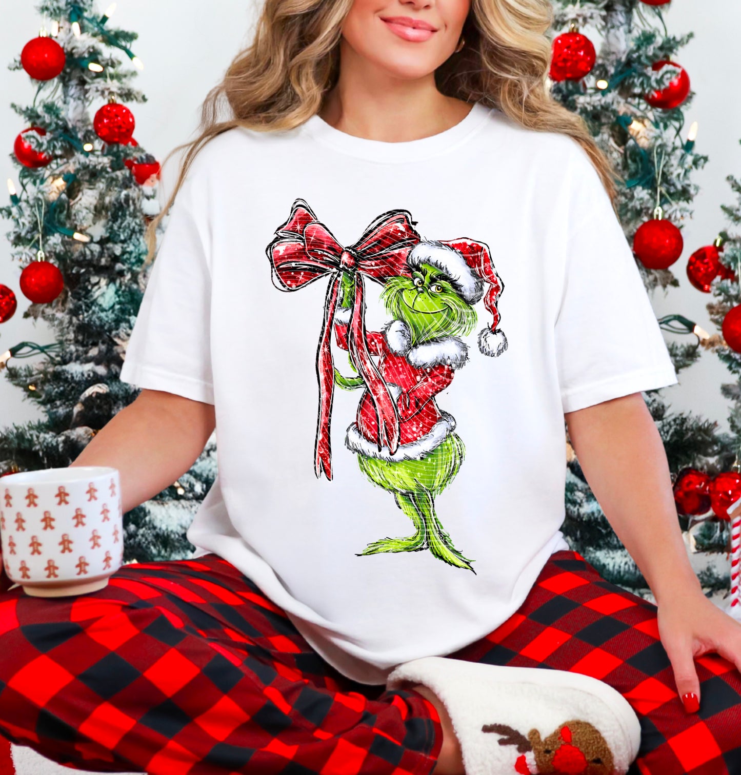 Green Guy Bow DTF Transfer