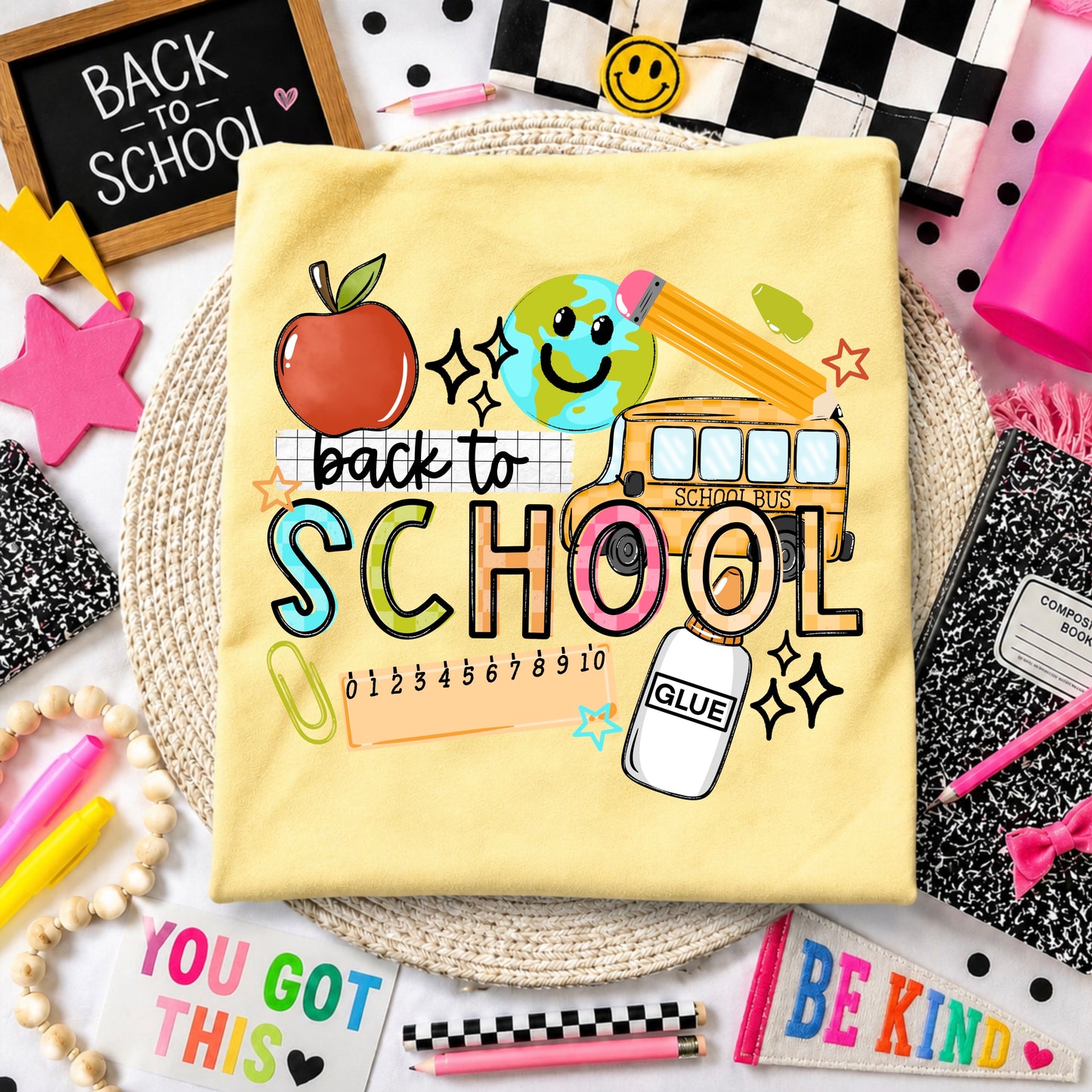 Back To School DTF Transfer