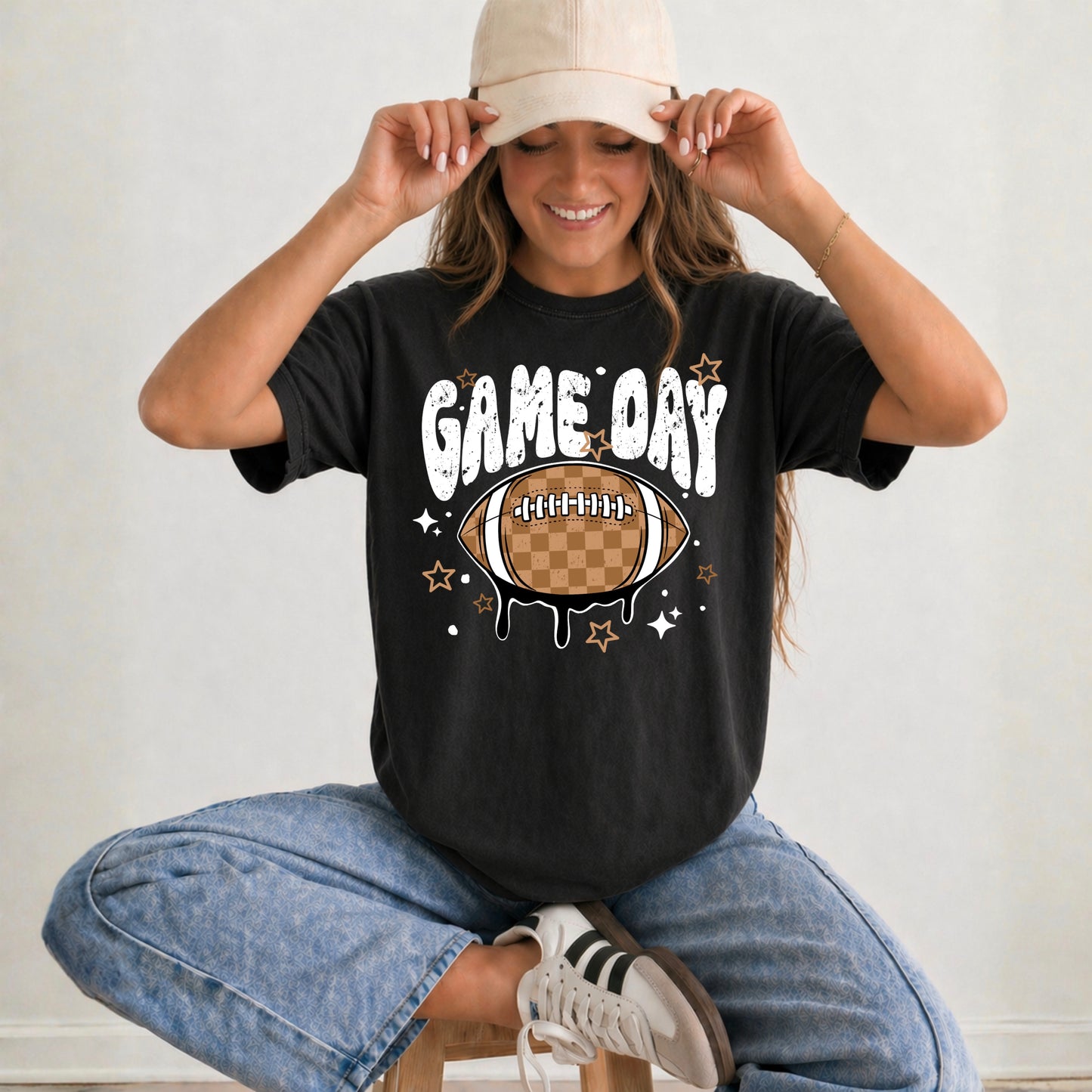 Game Day White DTF Transfer