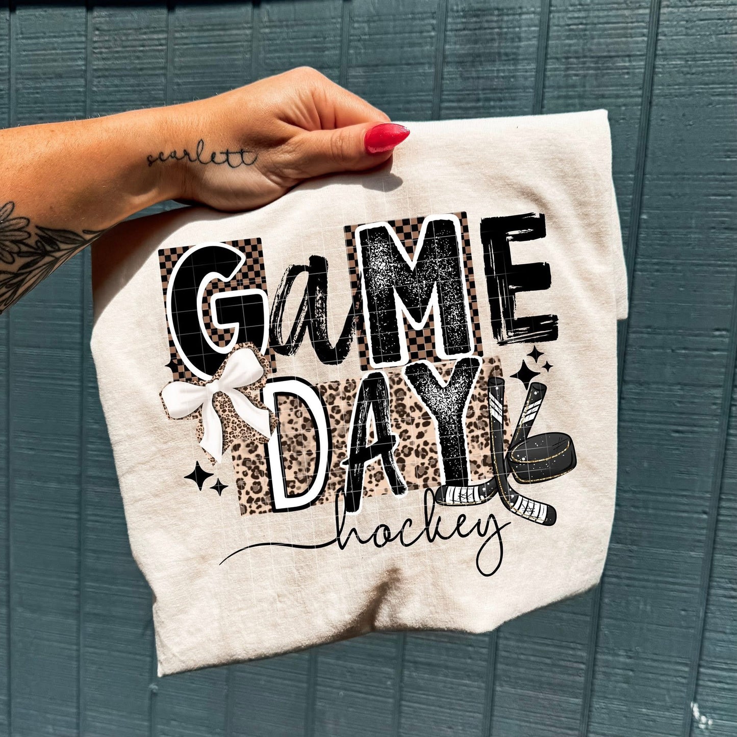 Game Day Hockey DTF Transfer