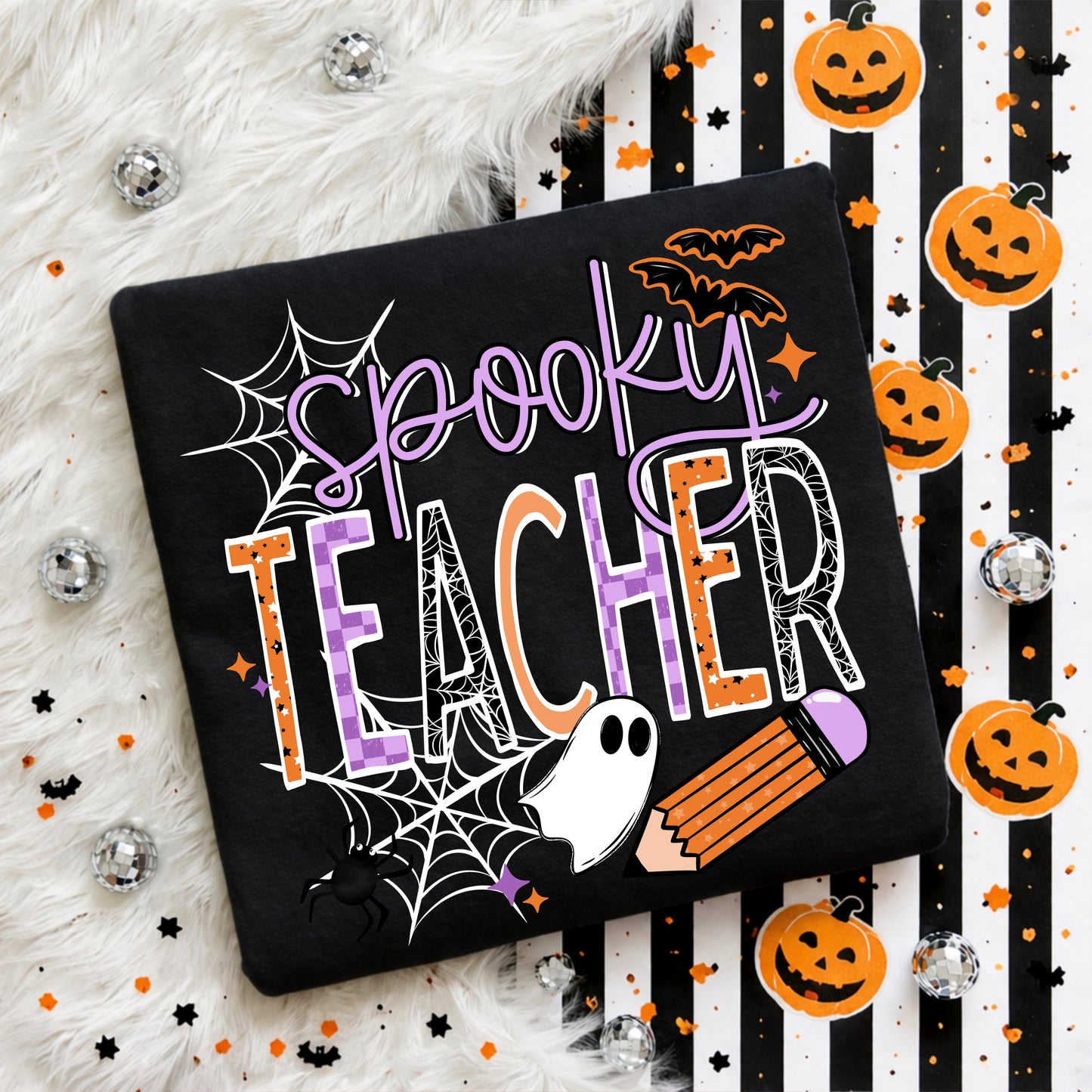 Spooky Teacher DTF Transfer