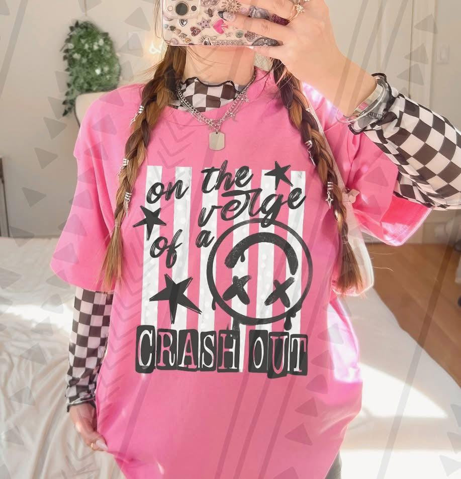 Crash Out DTF Transfer