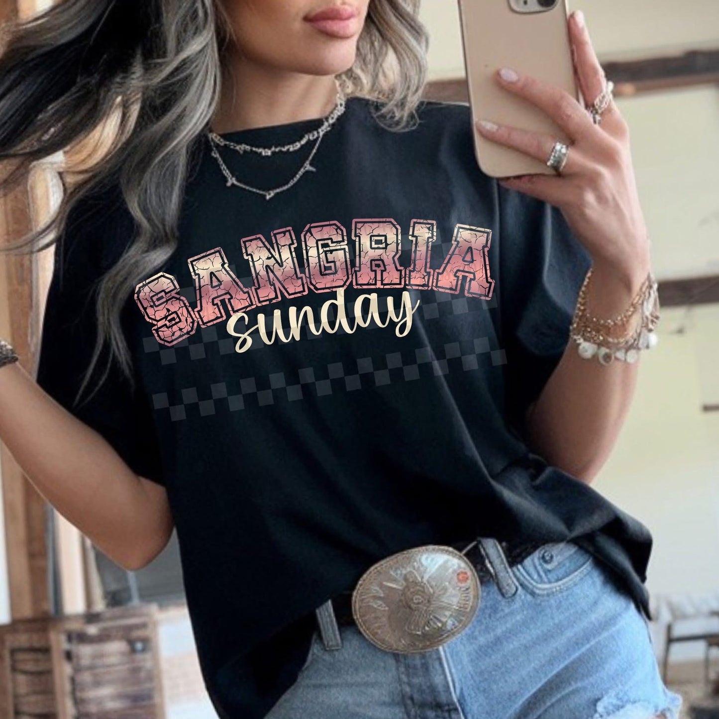 Sangria Sunday DTF Transfer