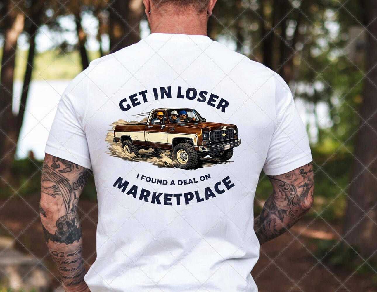 Get in loser Marketplace DTF Transfer