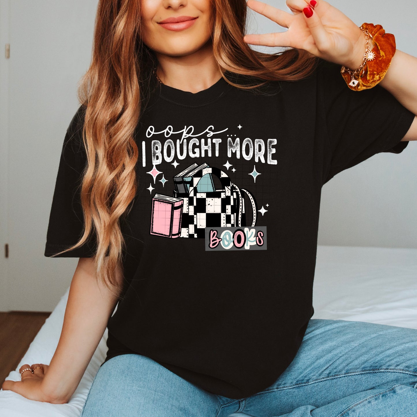 Ooops Bought more books DTF Transfer