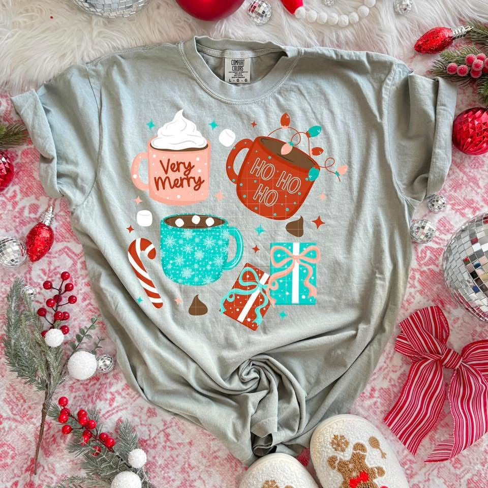 Very Merry DTF Transfer