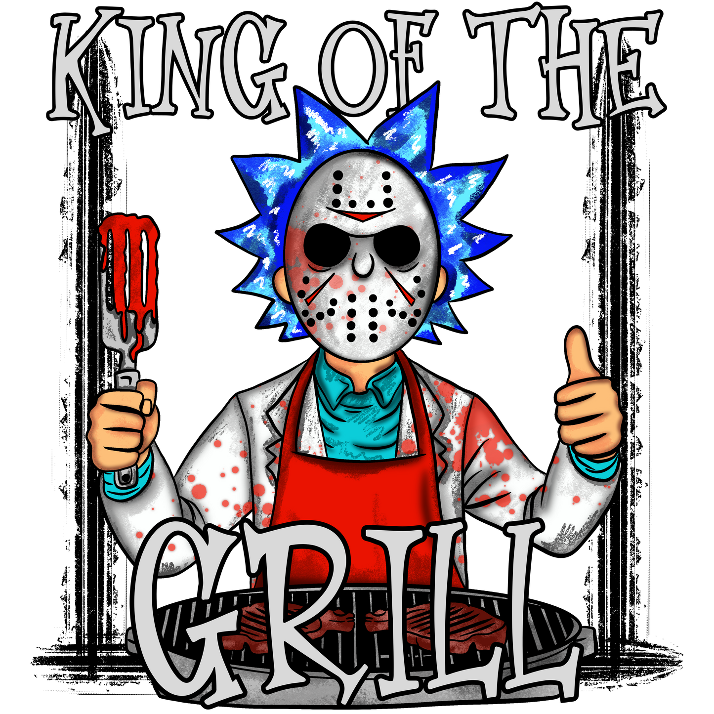 KING OF THE GRILL DTF Transfer