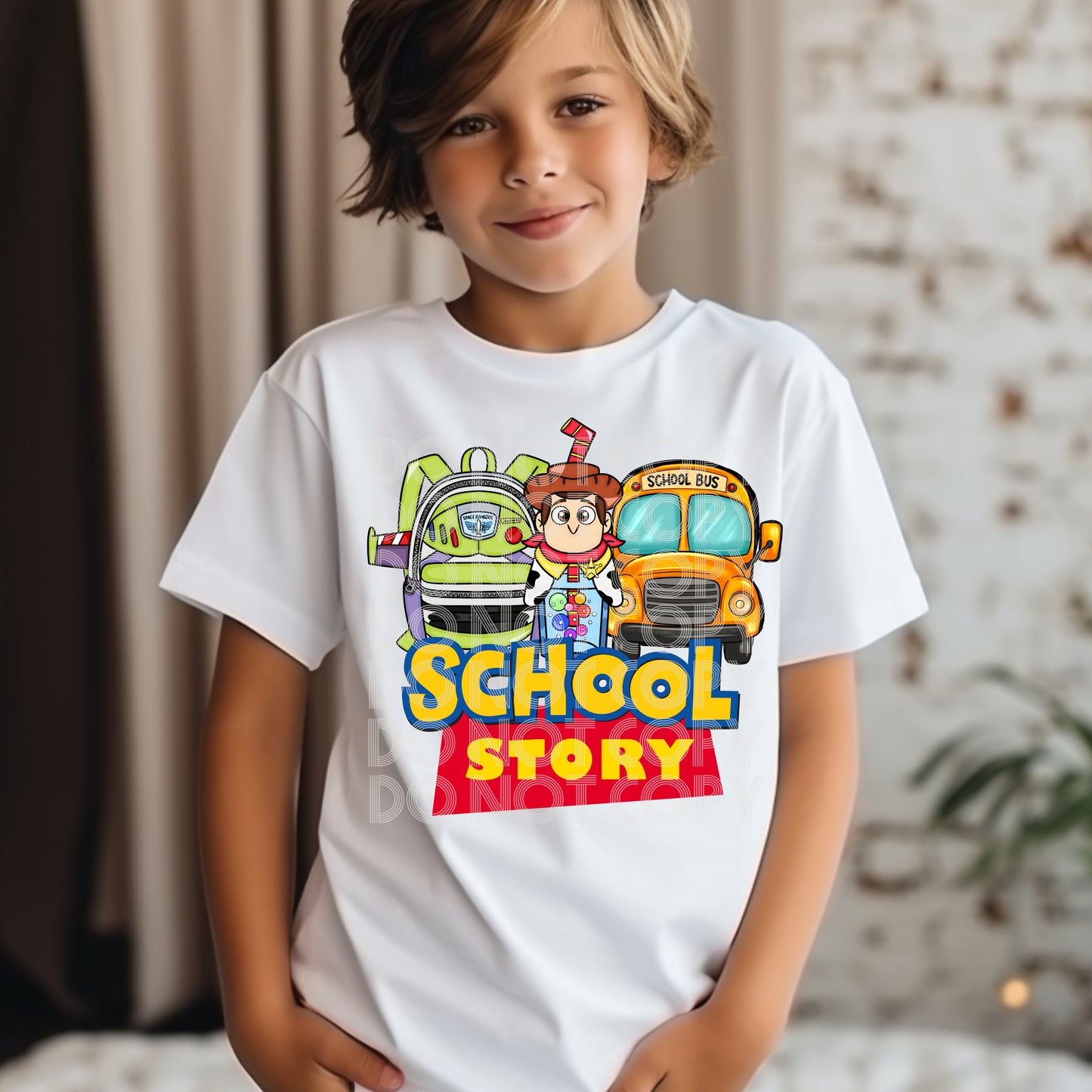 School Story DTF Transfer
