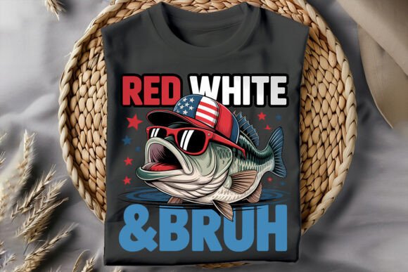 Red White & Bruh DTF Transfer