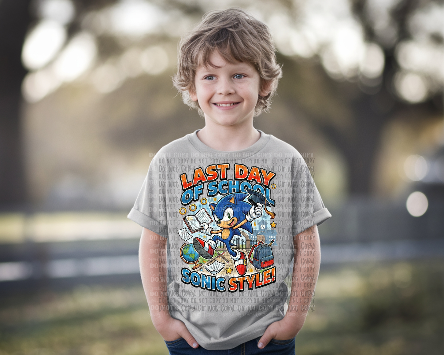 Last Day Sonic DTF Transfer