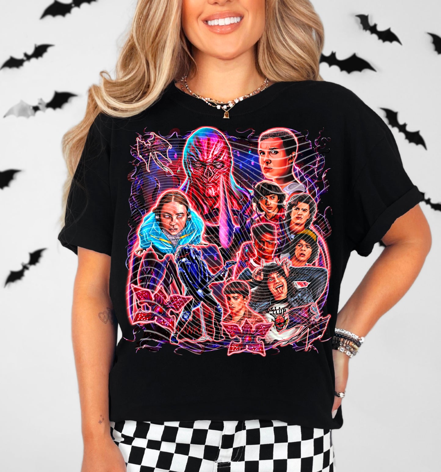 Stranger Things DTF Transfer