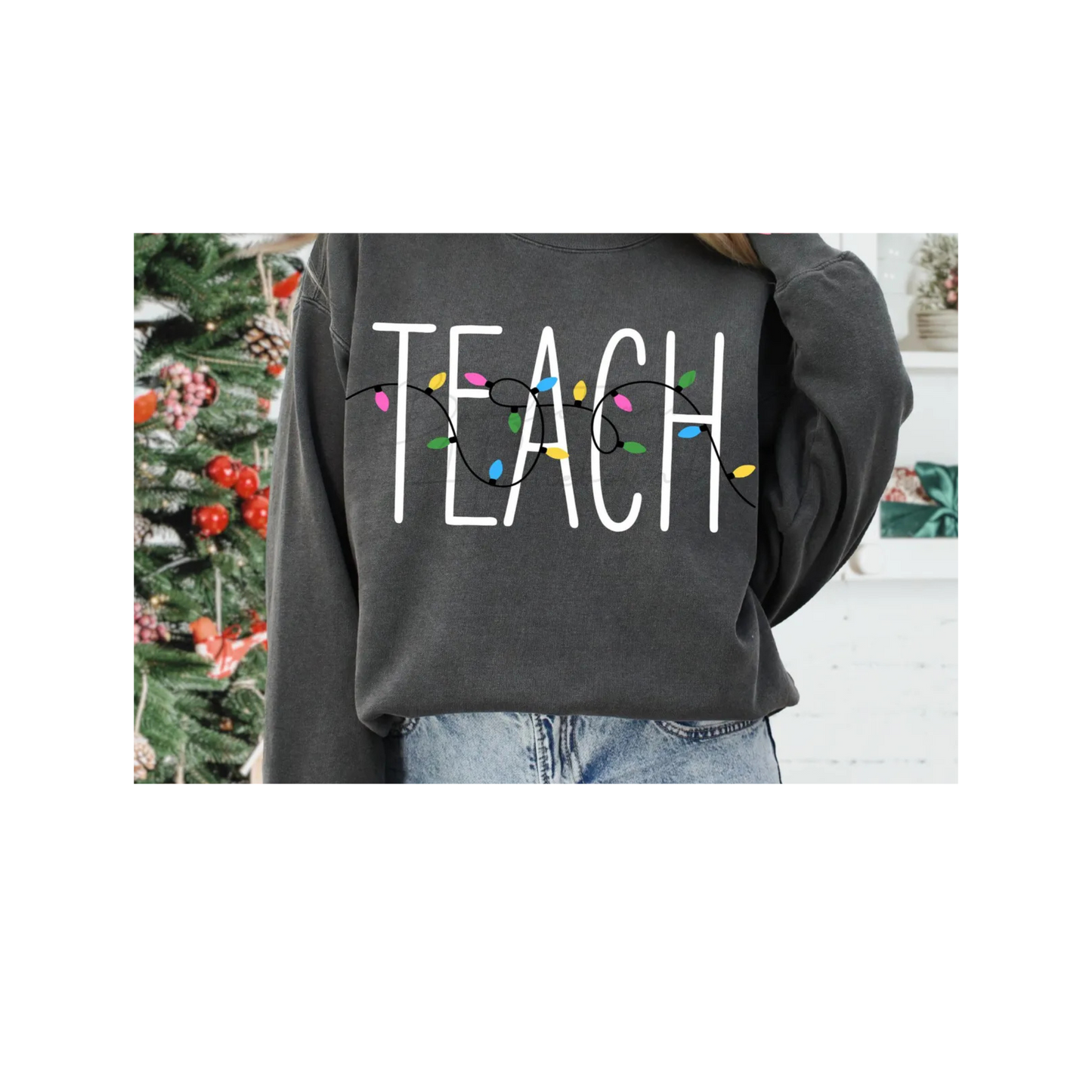 TEACH Lights DTF Transfer