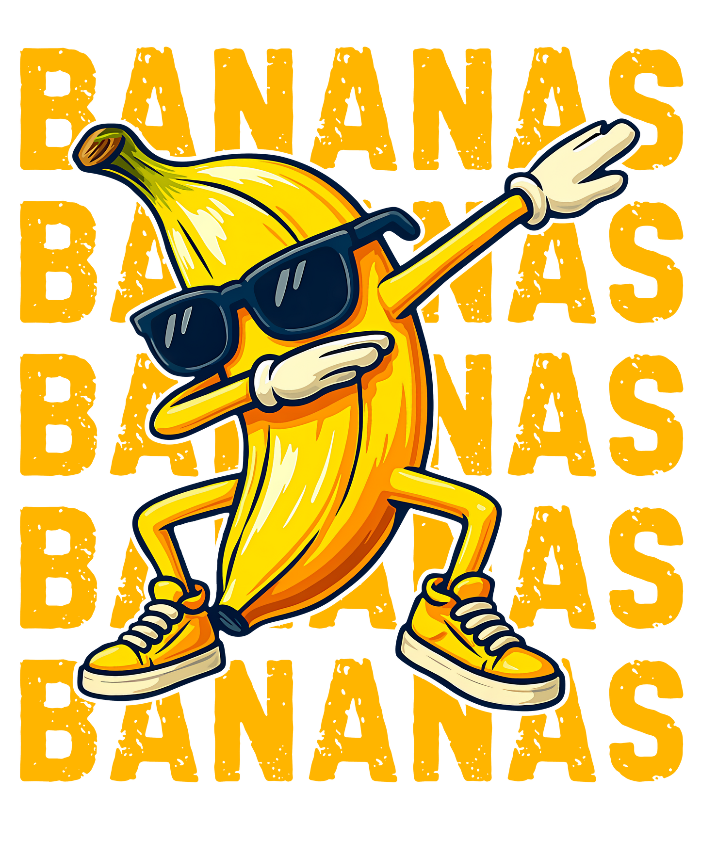 Dancing Bananas DTF Transfer