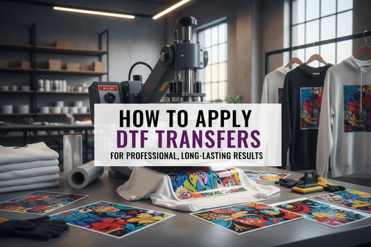 How to Apply DTF Transfers for Professional, Long-Lasting Results