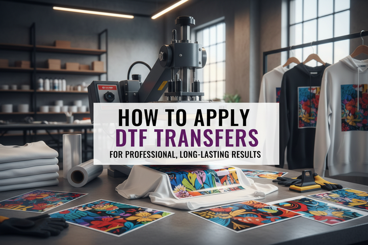 How to Apply DTF Transfers for Professional, Long-Lasting Results