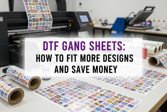 DTF Gang Sheets: How to Fit More Designs and Save Money
