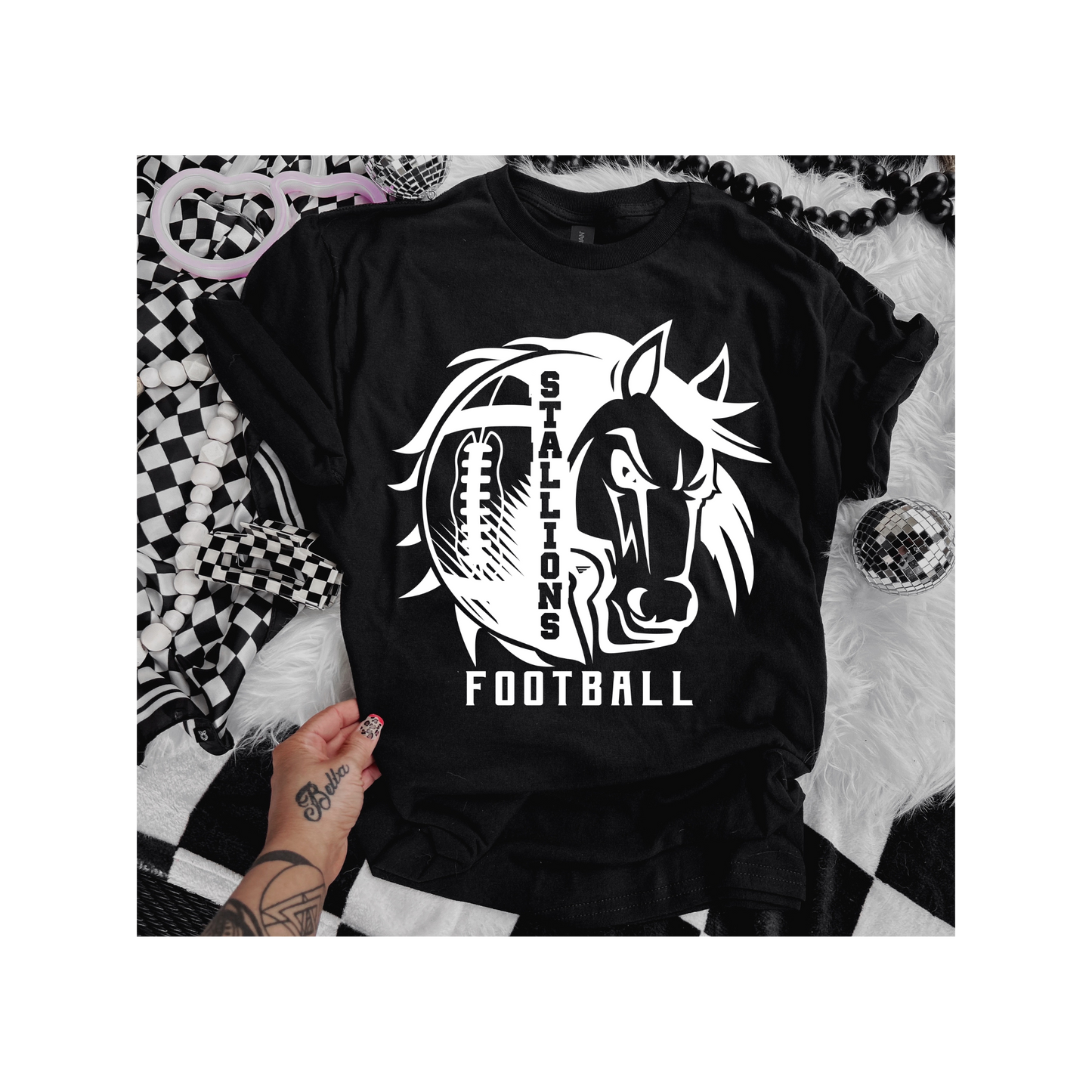 Football & Stallion DTF Transfer