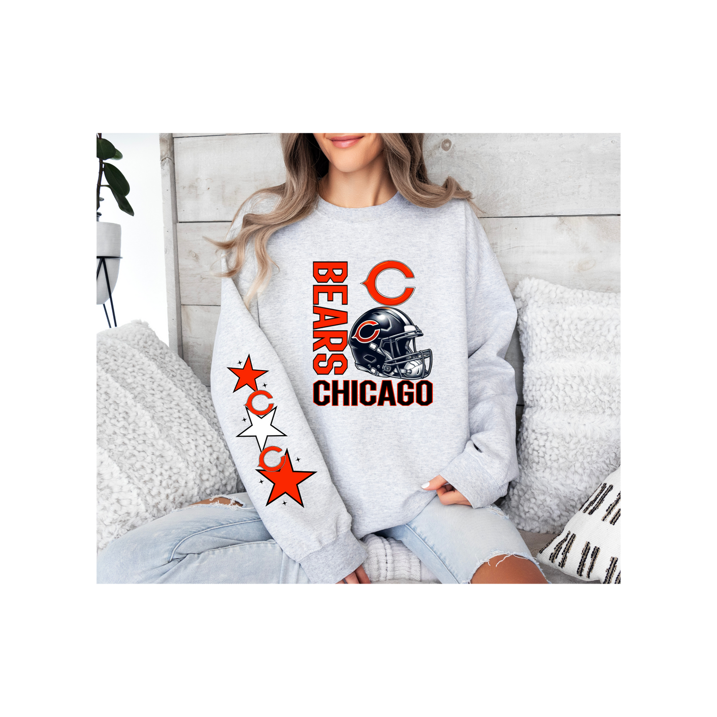 HELMENT BEARS DTF Transfer FRONT ONLY