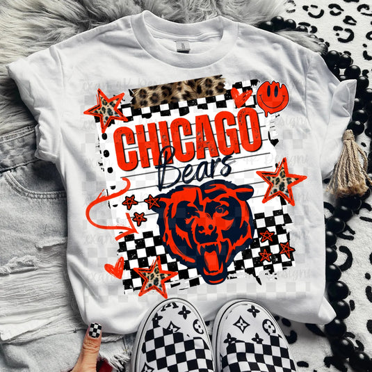 Chicagoo Bearss DTF Transfers