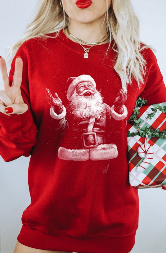 Vintage Santa DTF Transfer