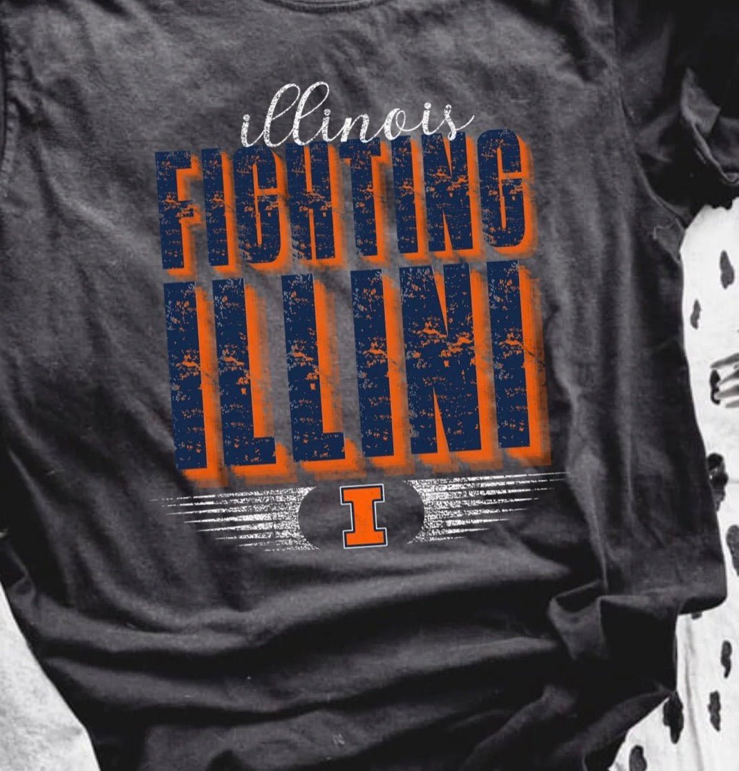 Fighting Illinois DTF Transfer