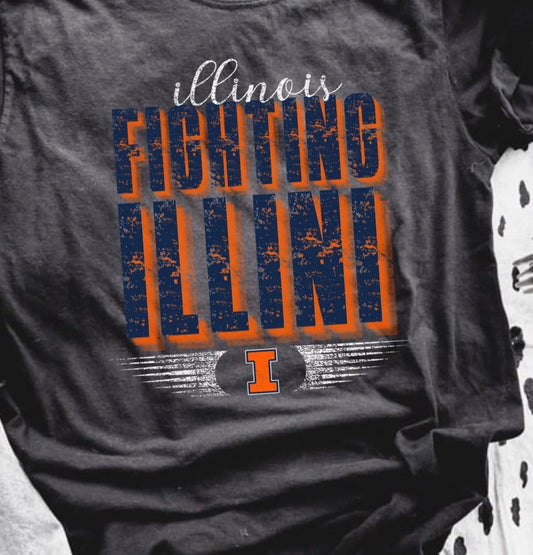 Fighting Illinois DTF Transfer