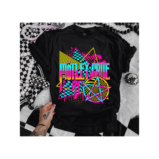 Motley Crue DTF Transfer