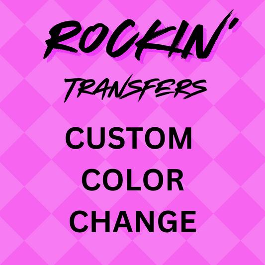 CUSTOM COLOR CHANGE