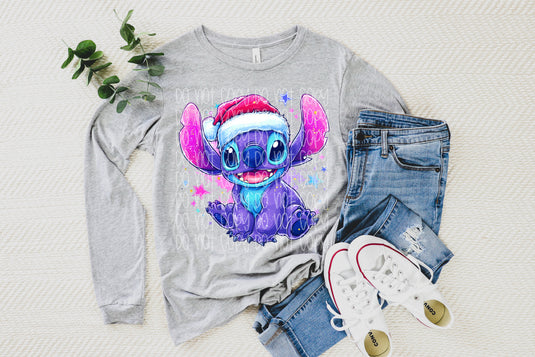 Santa Hat Stitchy DTF Transfer