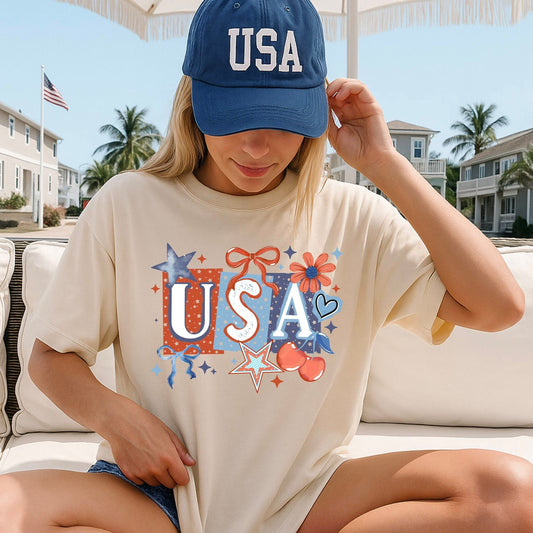 USA bow DTF Transfer