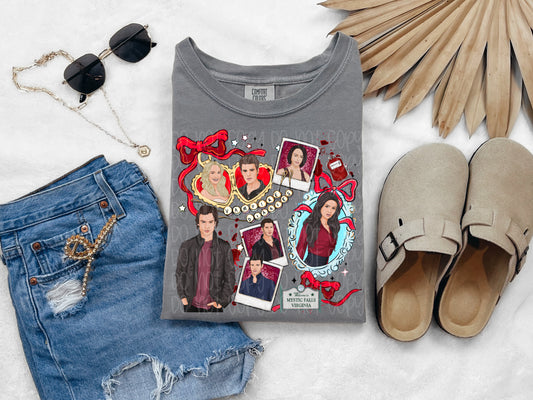 Vampire locket DTF Transfer