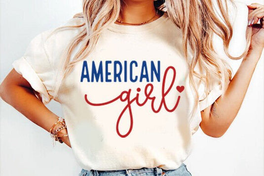 American Girl DTF Transfer