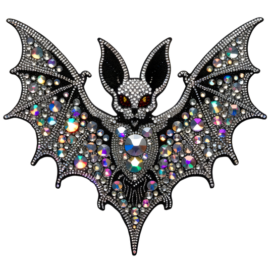 Rhinestone Bat DTF Transfer