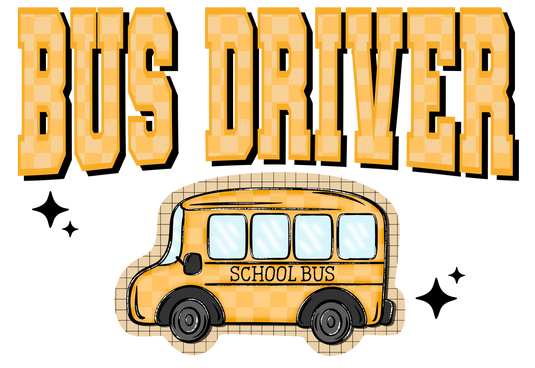 Bus Driver DTF Transfer