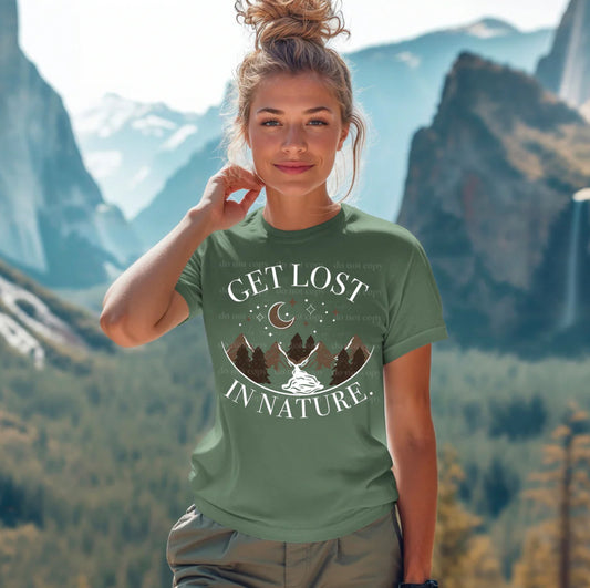 Get Lost in Nature DTF Transfer