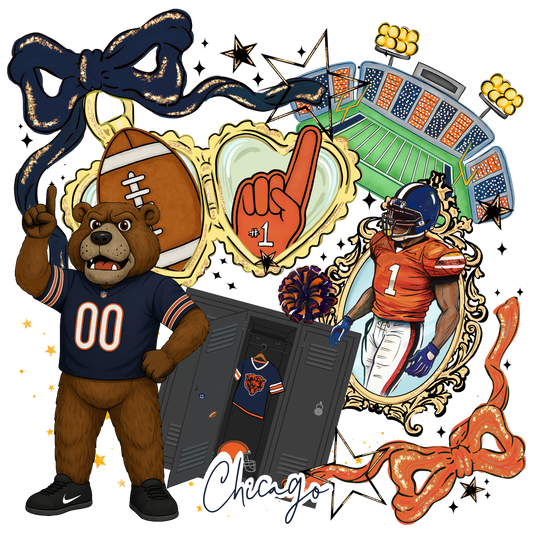 BEARS LOCKET DTF Transfer