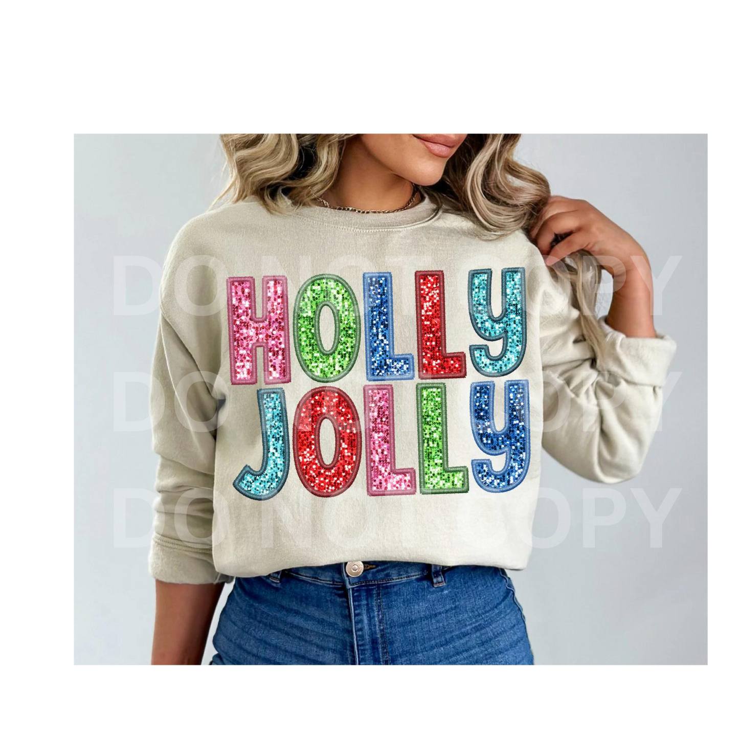 Holly Jolly - DTF TRANSFER
