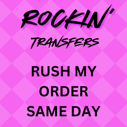 Same Day Rush My Order