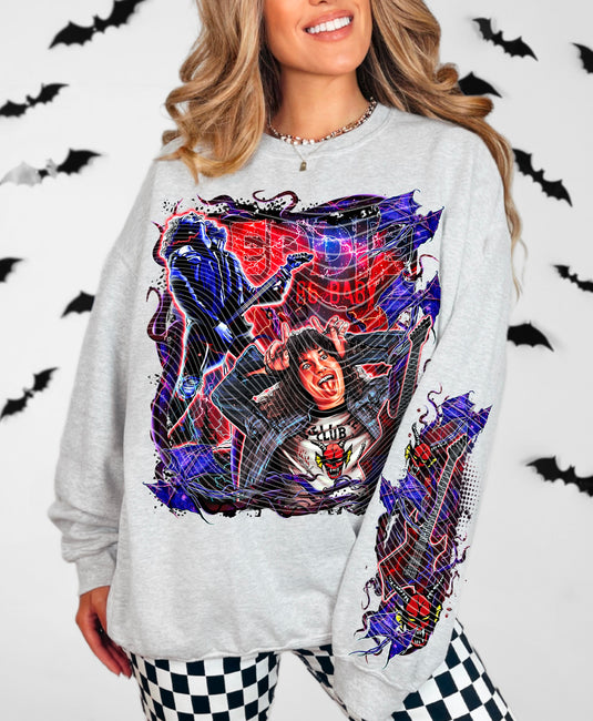 Stranger Things DTF Transfer SLEEVE ONLY