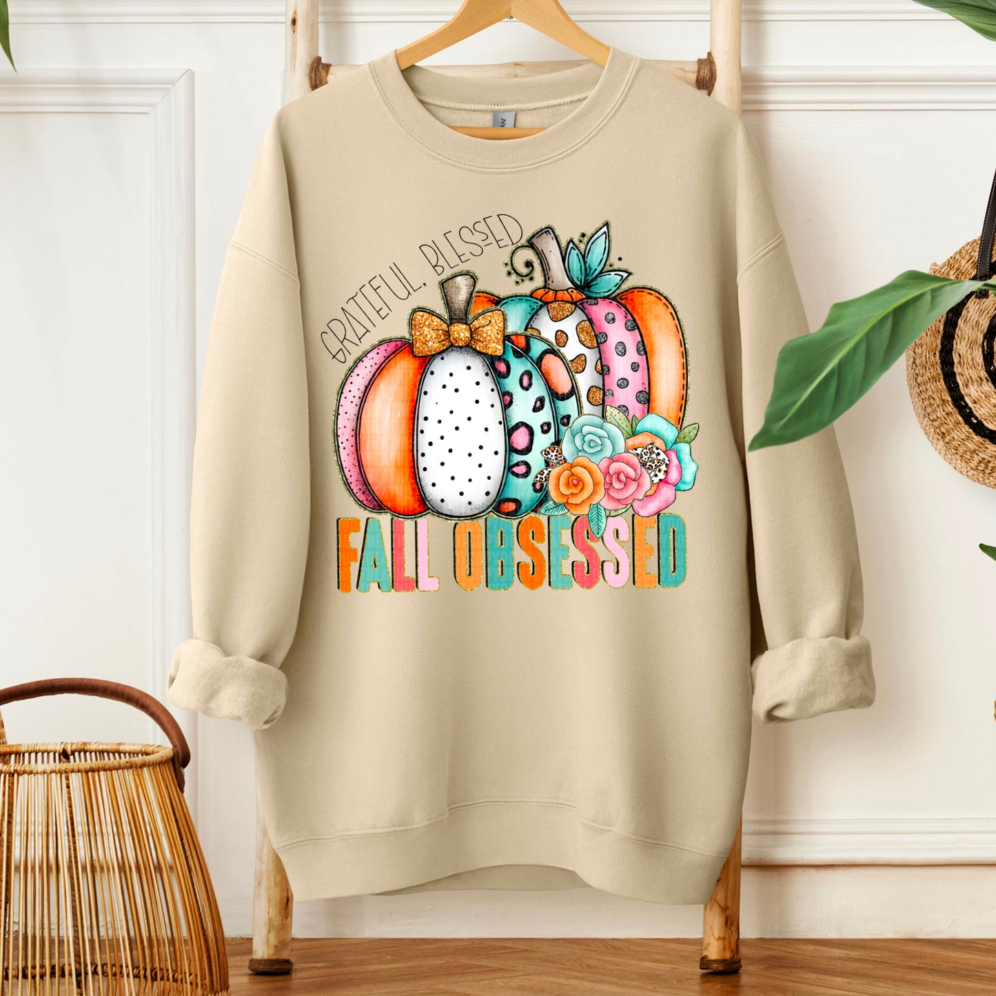 Grateful Blessed DTF Transfer