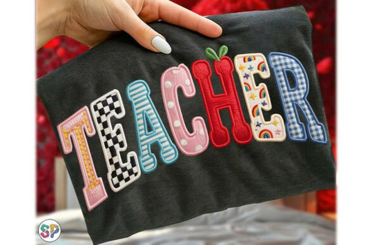 Patch Teacher DTF Transfer